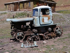 Sowjet Andenken am Pamir Highway - Tajikistan